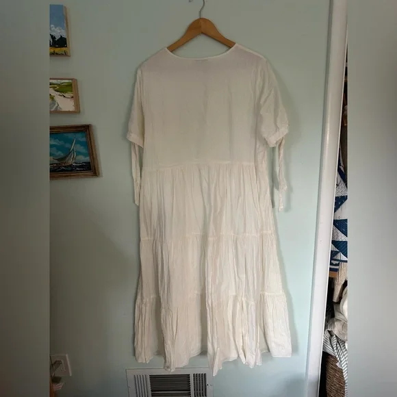 Madewell Swiss Dot Midi Dress - Picture 4 of 4